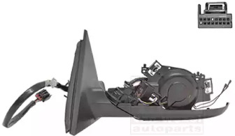 VAN WEZEL 0307859 -  Наружное зеркало